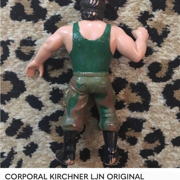 CORPORAL KIRCHINER LJN ACTION FIGURE WWE WWF - Picture 1 of 2
